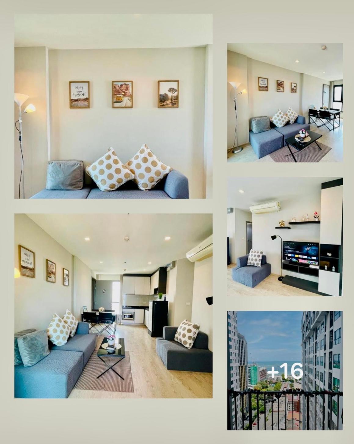 The Base Condo 2 Bed 2 Bath By Pupu Pattaya Exterior photo